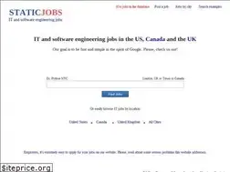Sites similar to staticjobs.com