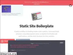 Sites similar to staticsiteboilerplate.com