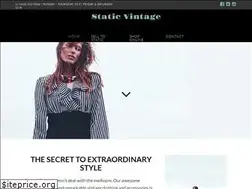 Sites similar to staticvintage.com