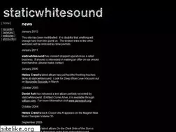 Sites similar to staticwhitesound.com