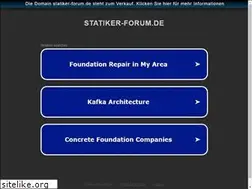 Sites similar to statiker-forum.de