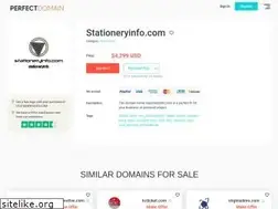 Sites similar to stationeryinfo.com