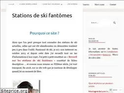 Sites similar to stationsfantomes.wordpress.com