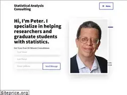 Sites similar to statisticalanalysisconsulting.com