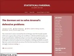 Sites similar to statisticallyarsenal.wordpress.com