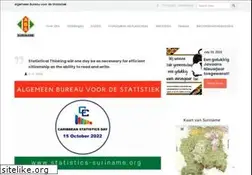Sites similar to statistics-suriname.org