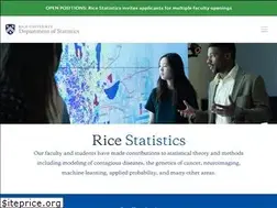 Sites similar to statistics.rice.edu