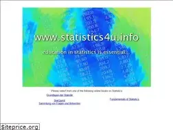 Sites similar to statistics4u.info