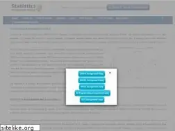 Sites similar to statisticsassignmenthelper.com