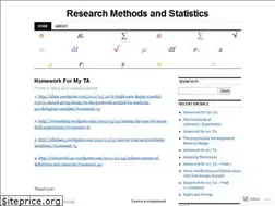 Sites similar to statisticsbyrachel.wordpress.com