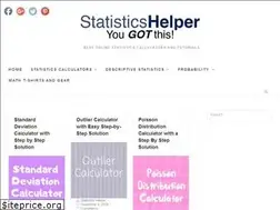 Sites similar to statisticshelper.com