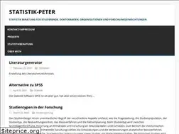 Sites similar to statistik-peter.at