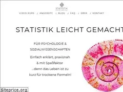 Sites similar to statistikpsychologie.de