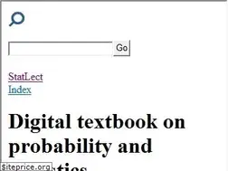 Sites similar to statlect.com