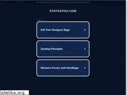 Sites similar to stats4you.com
