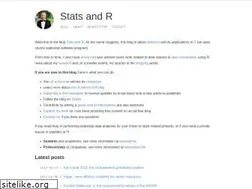 Sites similar to statsandr.com