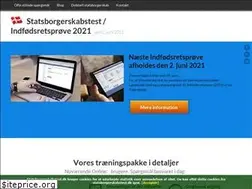 Sites similar to statsborgerskabstest.dk
