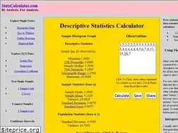 Sites similar to statscalculator.com