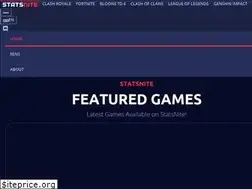 Sites similar to statsnite.com
