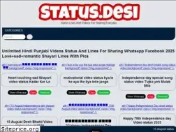 Sites similar to status.desi