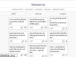 Sites similar to statuses.in