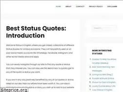Sites similar to statusinenglish.com