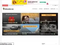 Sites similar to statuslar.az