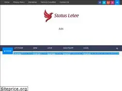 Sites similar to statuslelee.blogspot.com