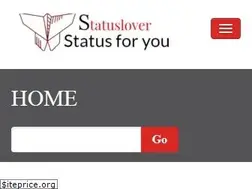 Sites similar to statuslover.com