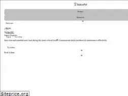 Sites similar to statuspal.io
