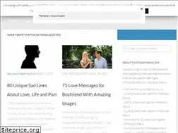 Sites similar to statussayings.com