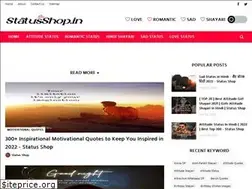 Sites similar to statusshop.in