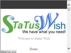 Sites similar to statuswish.com