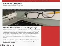 Sites similar to statuteoflimitation.info