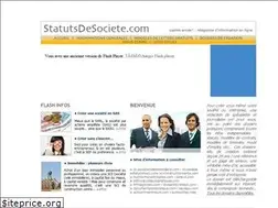 Sites similar to statutsdesociete.com