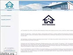 Sites similar to statybininkas.lt