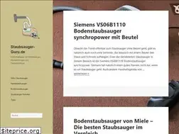 Sites similar to staubsauger-guru.de