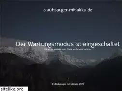 Sites similar to staubsauger-mit-akku.de
