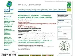 Sites similar to stauden-haid.de