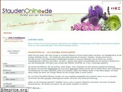 Sites similar to staudenonline.de