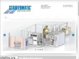 Sites similar to staufermatic.de
