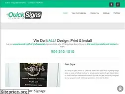 Sites similar to staugustinequicksigns.com