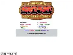 Sites similar to staugustinesigns.com