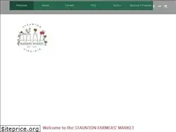 Sites similar to stauntonfarmersmarket.org