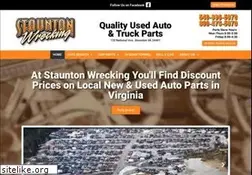 Sites similar to stauntonwrecking.com