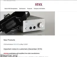 Sites similar to stax-international.com
