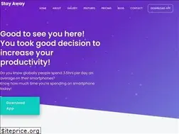 Sites similar to stayawayapp.com
