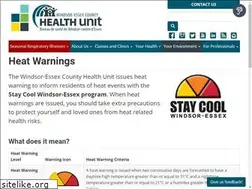 Sites similar to staycoolwindsor-essex.com