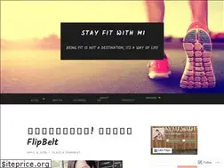 Sites similar to stayfitwithmi.wordpress.com