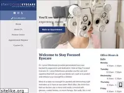 Sites similar to stayfocusedeyecare.com